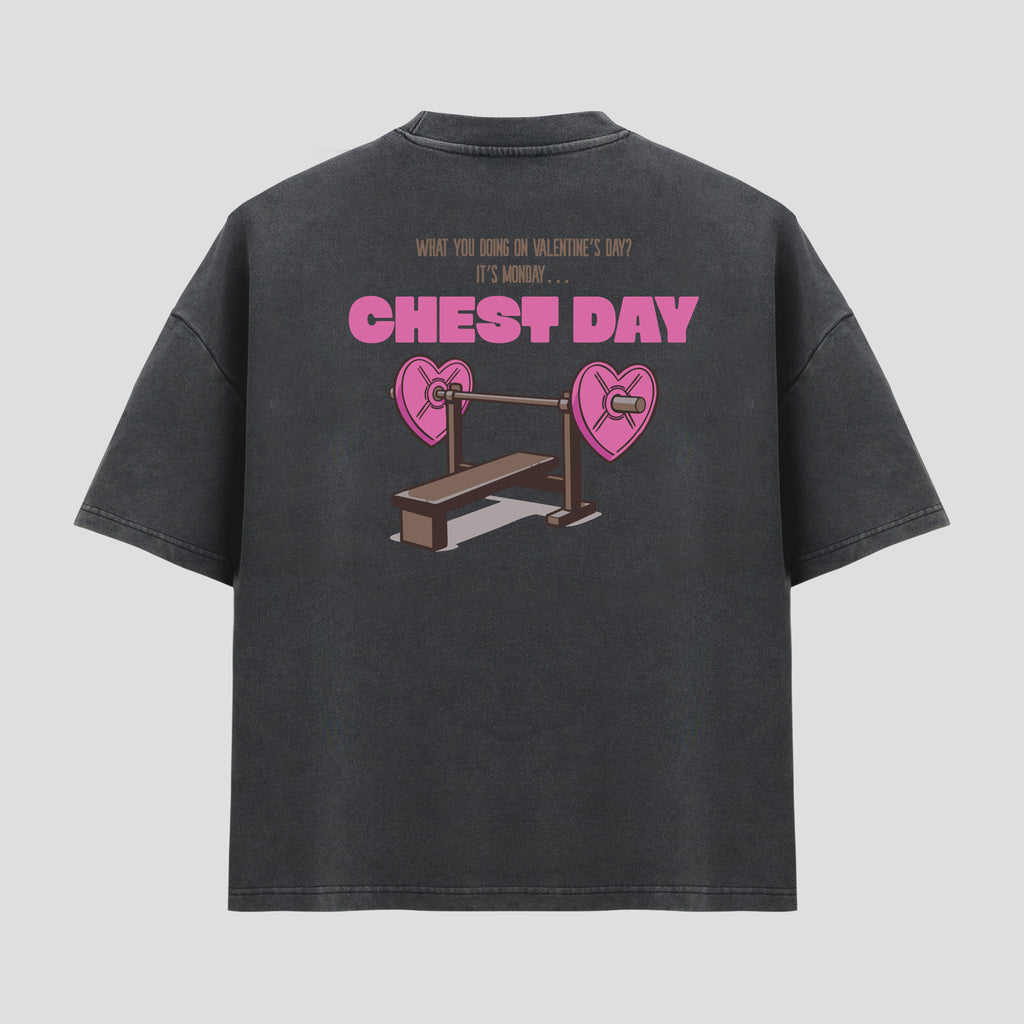 Koszulka oversize Chest Day