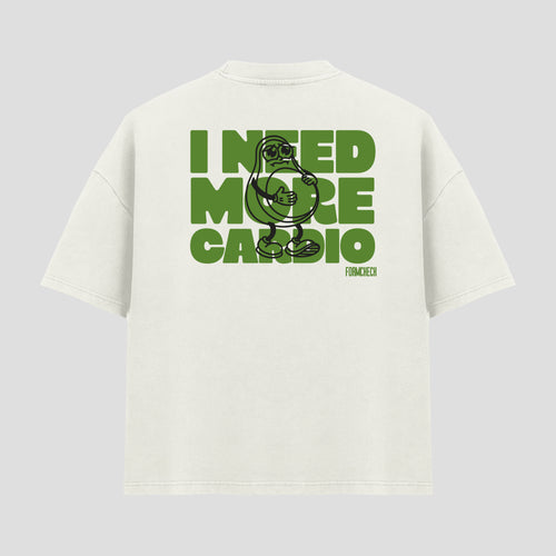 Koszulka oversize I need more cardio